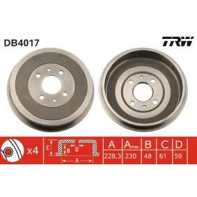 Acquista Tamburo freno da TRW DB4017 a buon mercato per soli 148,84 €