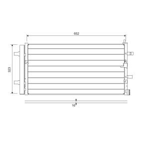 Klimakondensator 822761 von VALEO günstig für 98,47 € online kaufen