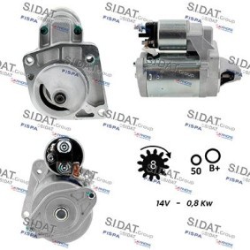 Anlasser S12BH0790A2 von SIDAT günstig für 79,38 € online kaufen