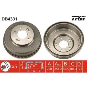 Osta Jarrurumpu TRW:llä DB4331 edullisesti hintaan 97,83 €