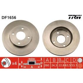 Acquista Disco freno da TRW DF1656 a buon mercato per soli 106,31 €