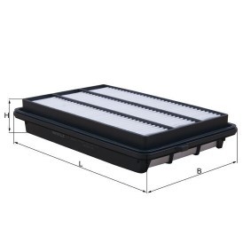 Luftfilter LX 5820 von KNECHT günstig für 24,81 € online kaufen
