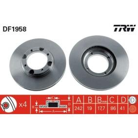 Compre Discos de freno de TRW online para S COUPE (SLC) a precios moderados
