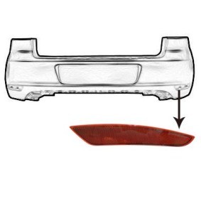 Acquista Catarifrangente posteriore da VAN WEZEL 5863930 a buon mercato per soli 24,93 €