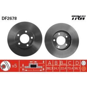 Acquista Disco freno da TRW DF2678 a buon mercato per soli 41,20 €