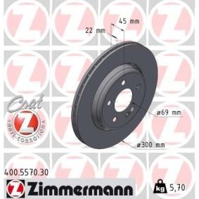 Acquista Dischi freno da ZIMMERMANN online per C-Class All-Terrain (S206) a prezzi moderati