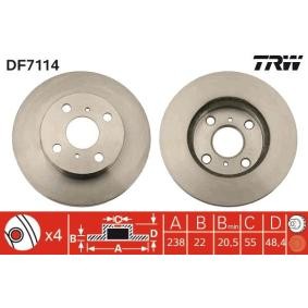 Bremsscheibe von TRW