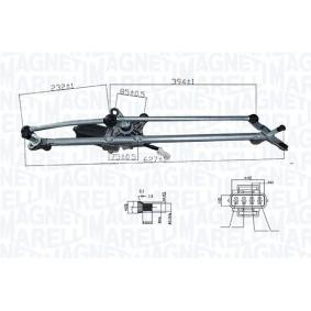 Scheibenwischermotor 064376900010 SAAB von MAGNETI MARELLI