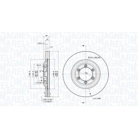 Osta Jarrulevy MAGNETI MARELLI:llä 360406187200 edullisesti hintaan 216,82 €