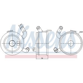 Acquista Radiatore olio motore da NISSENS 91371 a buon mercato per soli 418,00 €