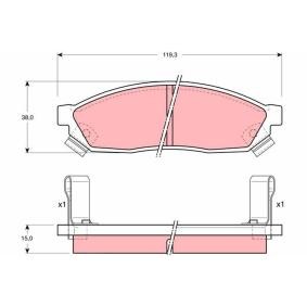 Compre Pastillas de freno de TRW online para CARRY Furgón (ST90V) a precios moderados
