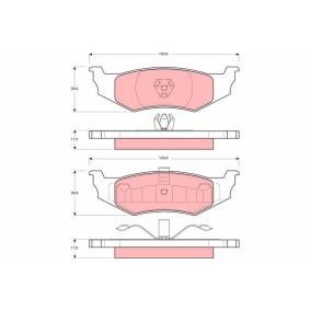 Acquista Kit pastiglie freni da TRW GDB1234 a buon mercato per soli 41,10 €