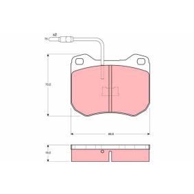 Acquista Kit pastiglie freni da TRW GDB173 a buon mercato per soli 36,75 €