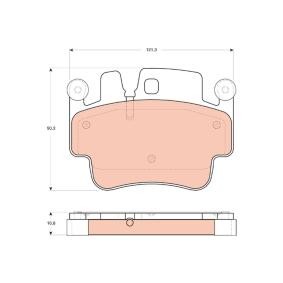 Compre Pastilhas de travão de TRW online para 911 Speedster (997) a preços moderados