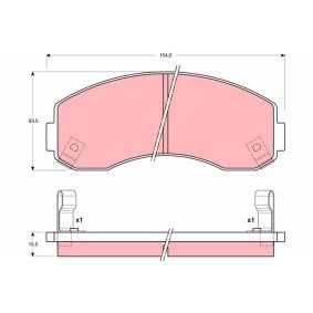 Compre Pastilhas de travão da TRW GDB3145 a um preço baixo por 46,76 €