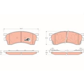 Bremsbeläge von TRW