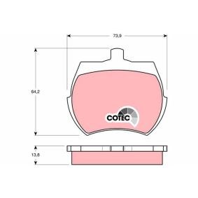 Compre Pastilhas de travão da TRW GDB332 a um preço baixo por 20,16 €