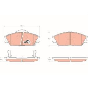 Bremsbeläge von TRW
