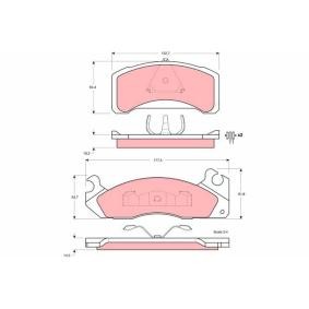 Bremsbeläge GDB4046 von TRW günstig für 38,70 € online kaufen