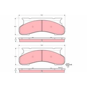 Bremsbeläge GDB4102 von TRW günstig für 41,03 € online kaufen
