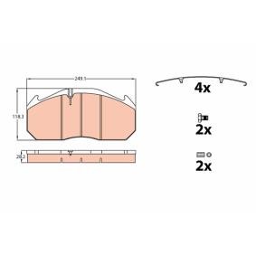 Acquista Kit pastiglie freni da TRW GDB5000 a buon mercato per soli 214,34 €