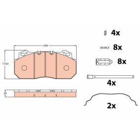 Acquista Kit pastiglie freni da TRW GDB5019 a buon mercato per soli 150,70 €
