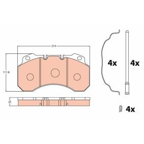 Acquista Kit pastiglie freni da TRW GDB5071 a buon mercato per soli 194,96 €