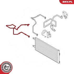 Hochdruck- / Niederdruckleitung, Klimaanlage 54SKV614 von ESEN SKV günstig für 70,87 € online kaufen