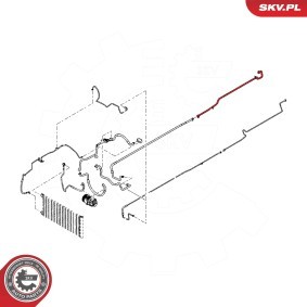 Hochdruckleitung, Klimaanlage 54SKV698 von ESEN SKV günstig für 61,69 € online kaufen