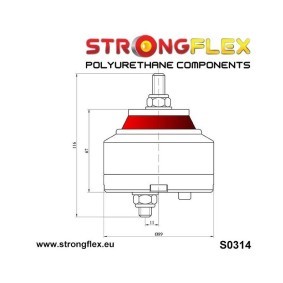 Motorlager für BMW von StrongFlex