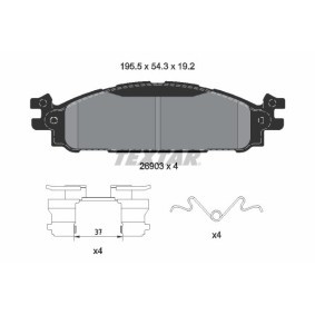 Bremsbeläge 2690301 von TEXTAR günstig für 127,42 € online kaufen