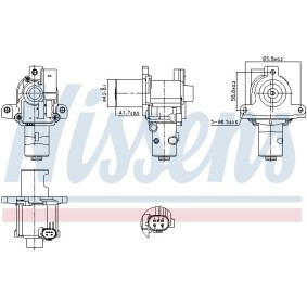 Acquista Valvola EGR da NISSENS 98183 a buon mercato per soli 146,09 €