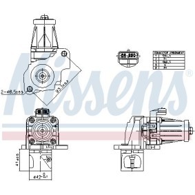 Acquista Valvola EGR da NISSENS 98405 a buon mercato per soli 181,72 €