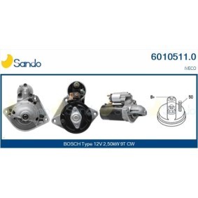 Anlasser 6010511.0 von SANDO günstig für 116,43 € online kaufen