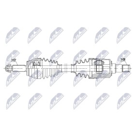 Compre Veio de transmissão da NTY NPW-KA-408 a um preço baixo por 139,01 €