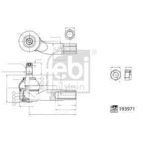 Achetez des Rotule de direction de chez FEBI BILSTEIN en ligne pour Gol G7 3/5 portes à prix modérés