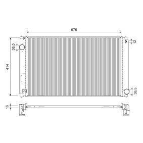 Kühler, Motorkühlung 701323 von VALEO günstig für 112,32 € online kaufen
