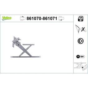 Fensterheber 861070 von VALEO günstig für 44,79 € online kaufen