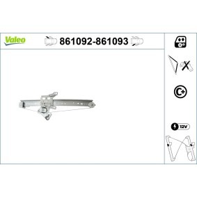 Fensterheber 861092 von VALEO günstig für 47,59 € online kaufen