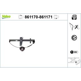 Comprar Elevalunas de VALEO 861170 a bajo precio de 62,07 €