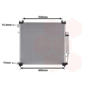 Acquista Condensatore climatizzatore da VAN WEZEL 02015708 a buon mercato per soli 170,38 €