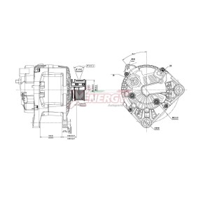 Køb Generator af AP XENERGY XAL33615AD til den lave pris 1515,64 DKK