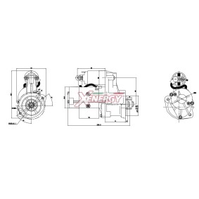 Köp Startmotor av AP XENERGY XST10235AD till det låga priset 1773,86 kr