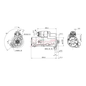 Köp Startmotor av AP XENERGY XST11335AD till det låga priset 1741,27 kr
