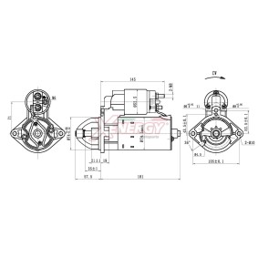 Anlasser XST40310AD von AP XENERGY günstig für 107,39 € online kaufen