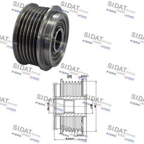Generatorfreilauf 455289 von SIDAT günstig für 29,88 € online kaufen