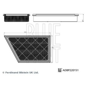 Luftfilter von BLUE PRINT ADBP220151