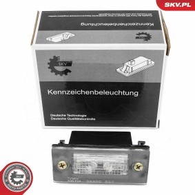 Kennzeichenbeleuchtung für AUDI von ESEN SKV