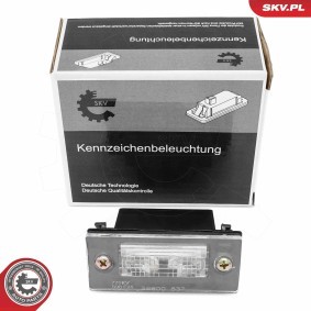 Kennzeichenbeleuchtung für AUDI von ESEN SKV