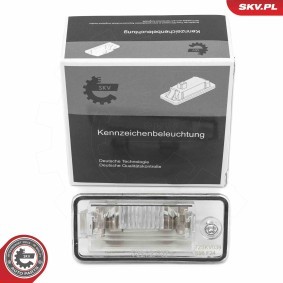 Kennzeichenbeleuchtung für AUDI von ESEN SKV